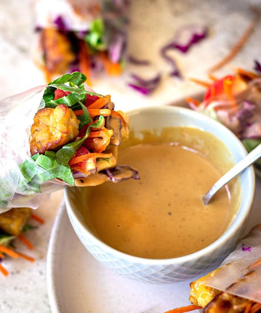Vegan Peanut Dipping Sauce