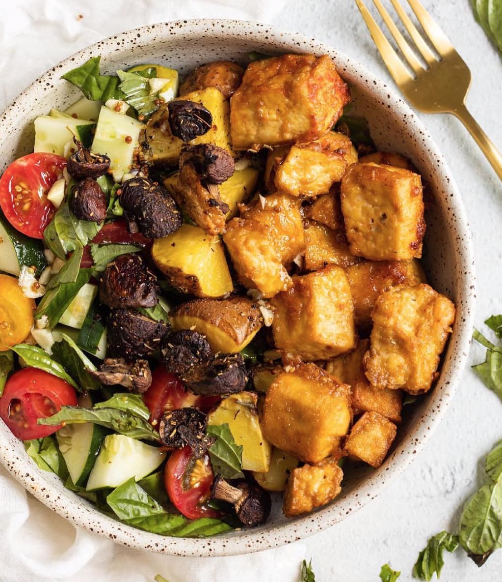Easy Crispy Baked Tofu