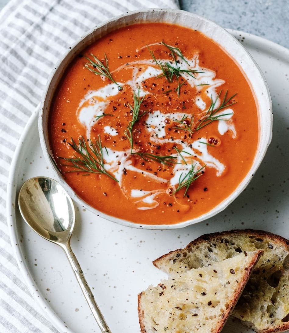 Cozy Cream of Tomato Soup