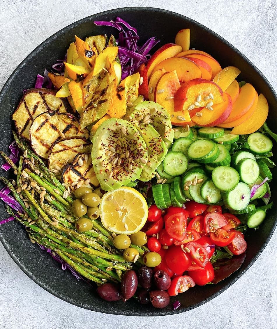 Grilled Seasonal Vegetable Salad