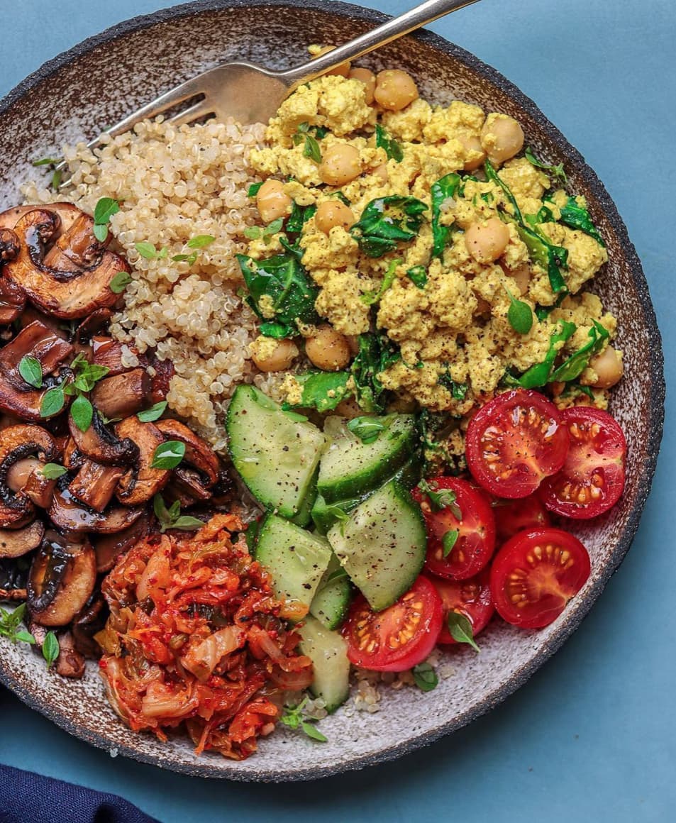 High Protein Brunch Bowl