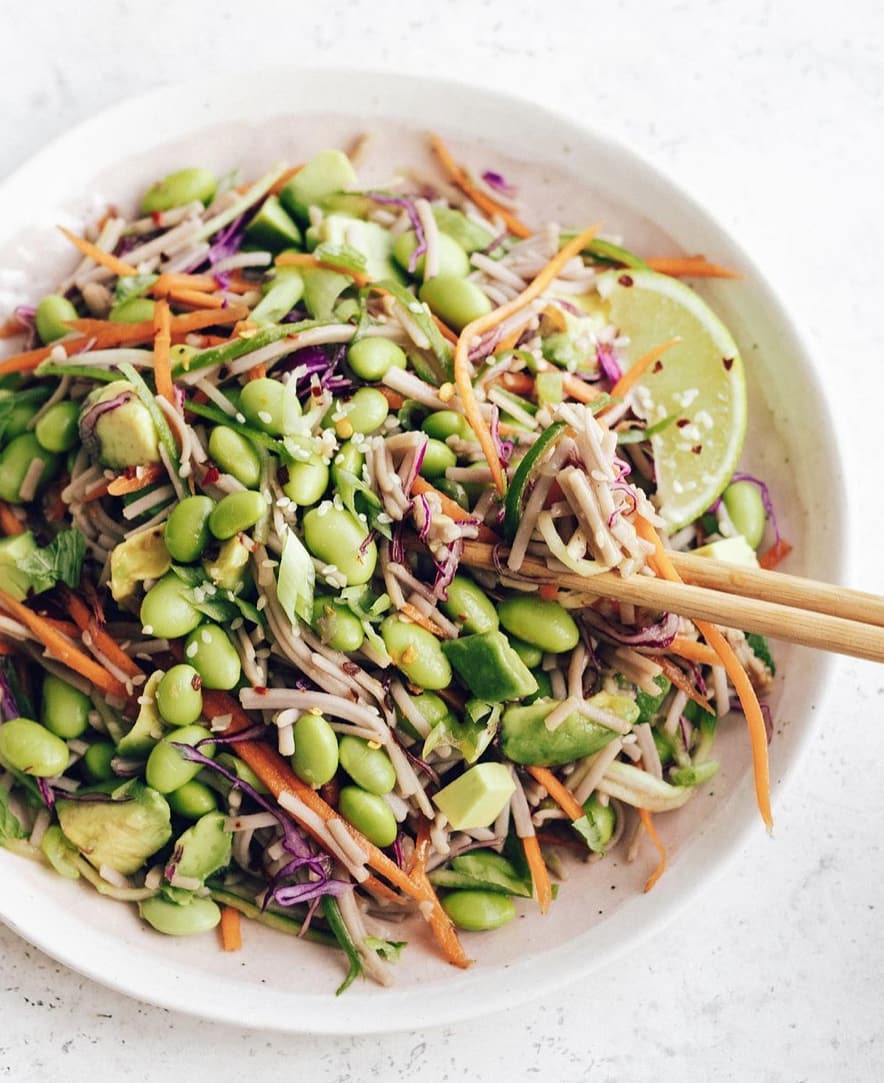 Teriyaki Soba Noodle Salad