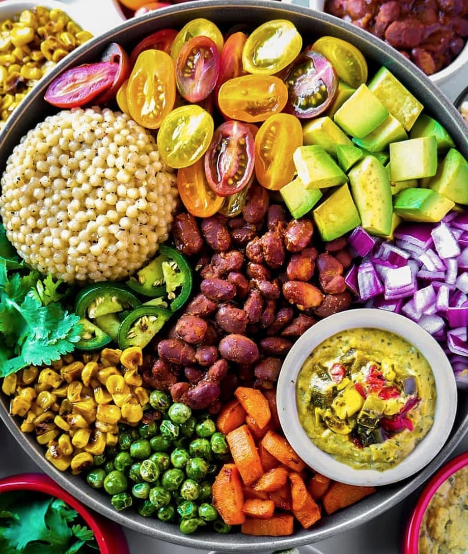 Protein-Packed Buddha Burrito Bowl