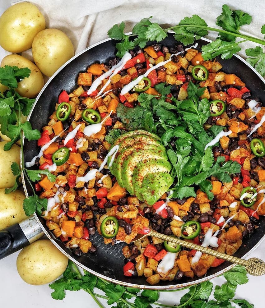 Mexican Potato Breakfast Hash