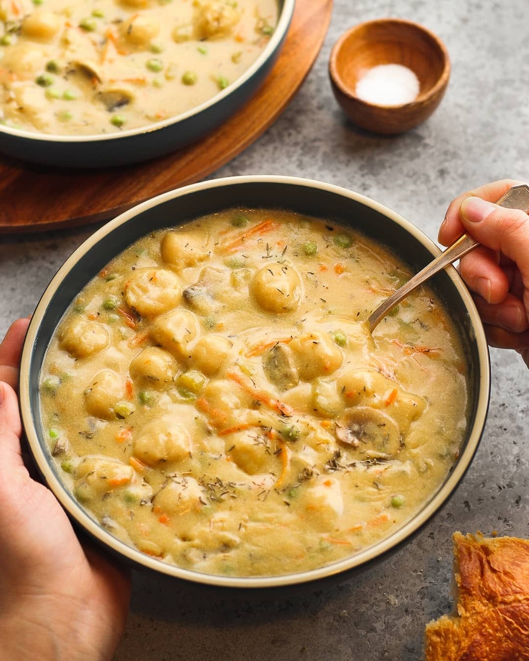 Creamy Gnocchi Soup with Vegetables