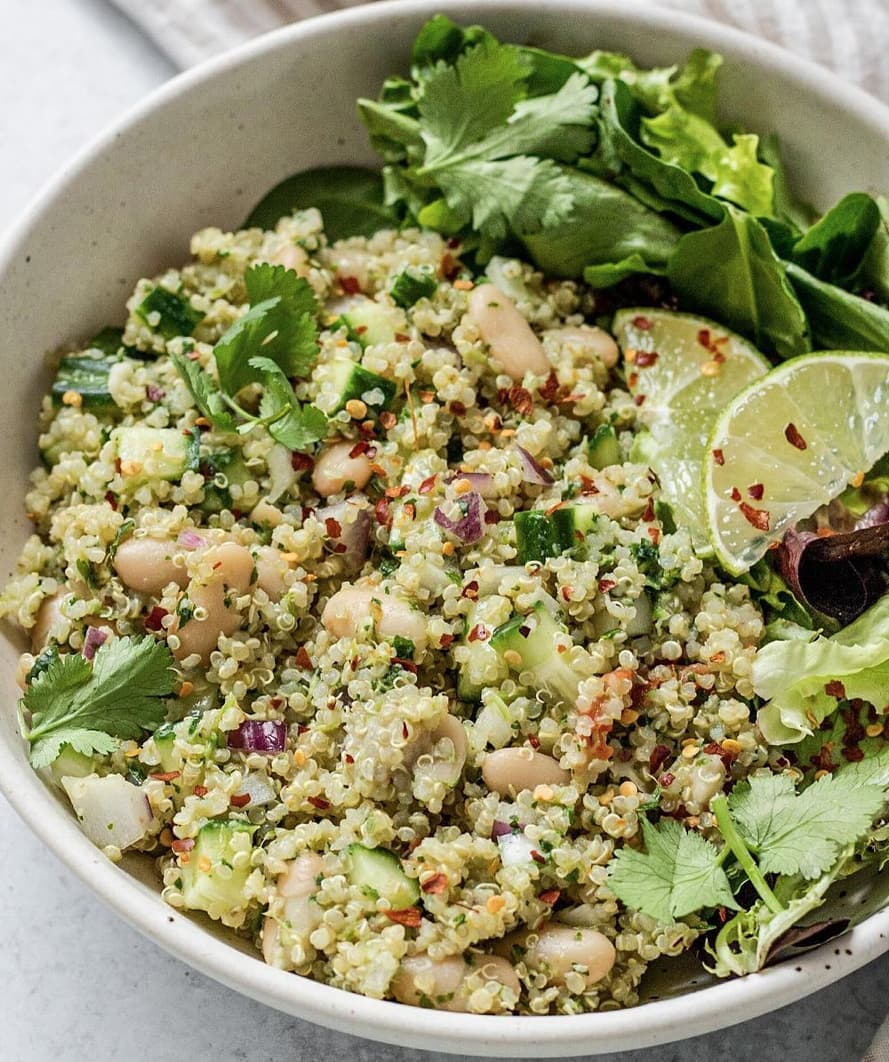Quinoa Cilantro Lime Salad