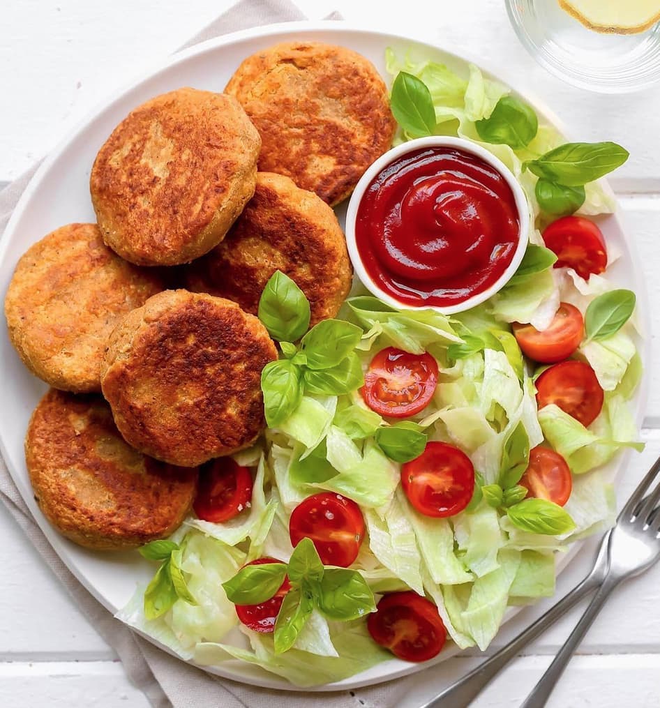 Simple Vegan Chickpea Patties