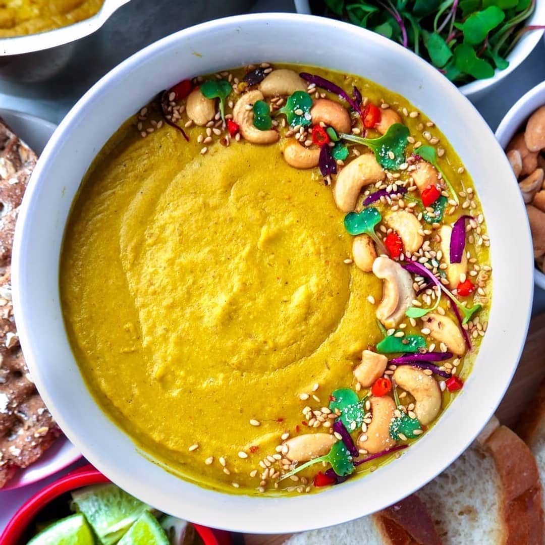 Curried Butternut Squash Soup