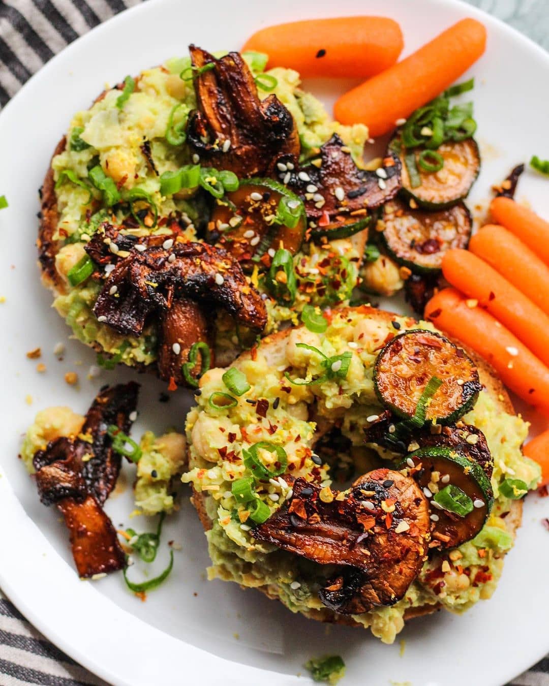 Avocado Chickpea Mash