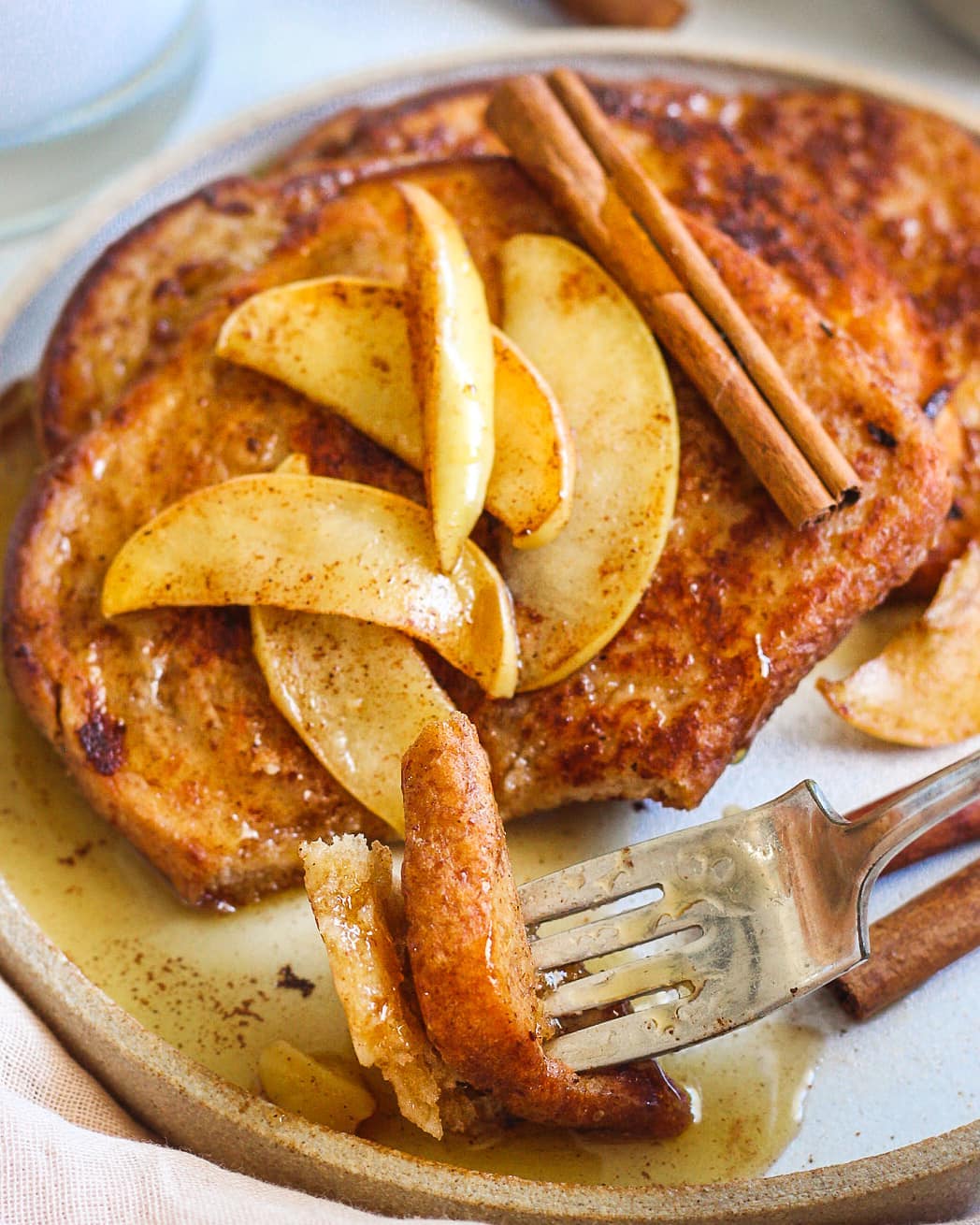 Vegan Tofu Cinnamon French Toast