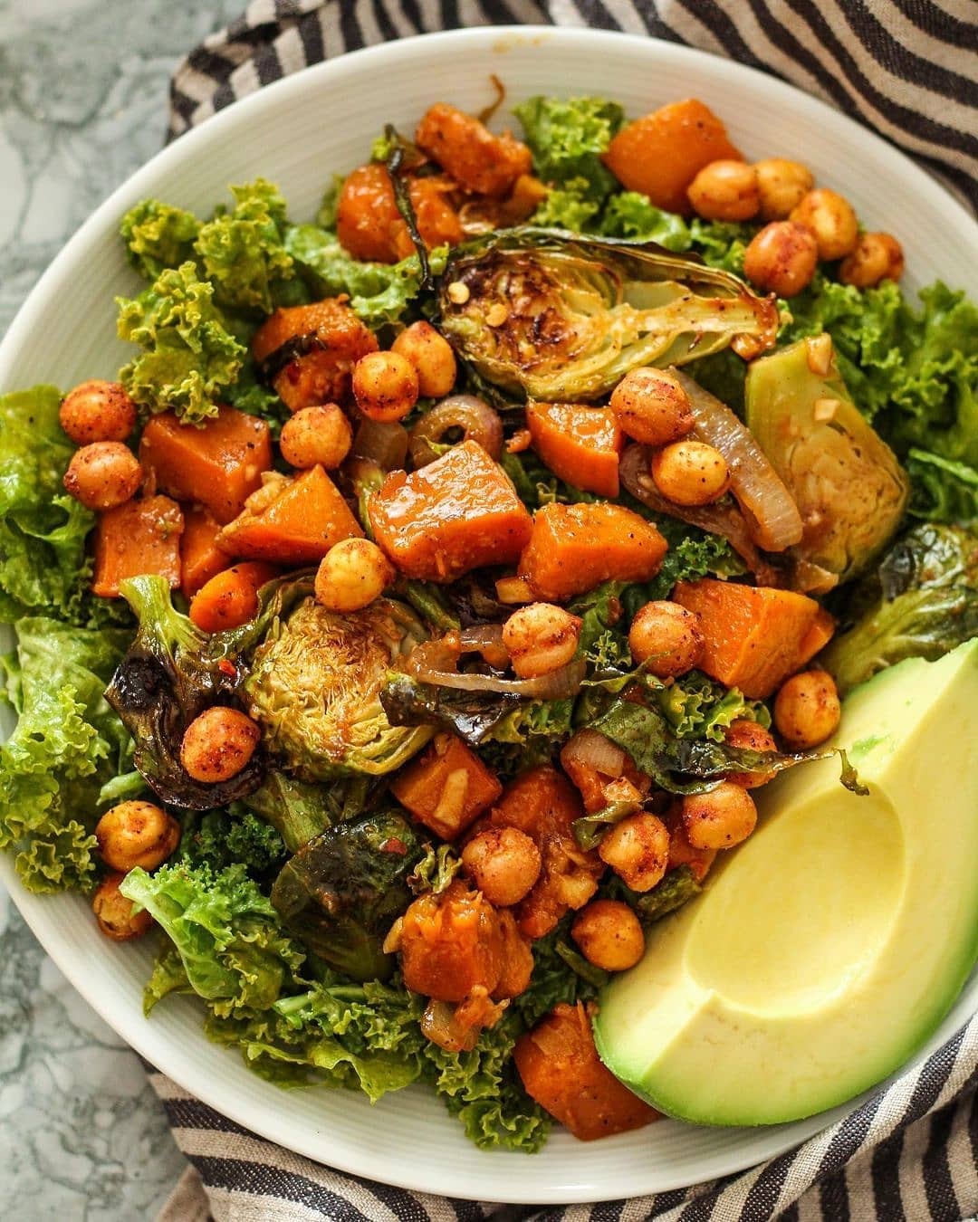Orange Miso Roasted Vegetables