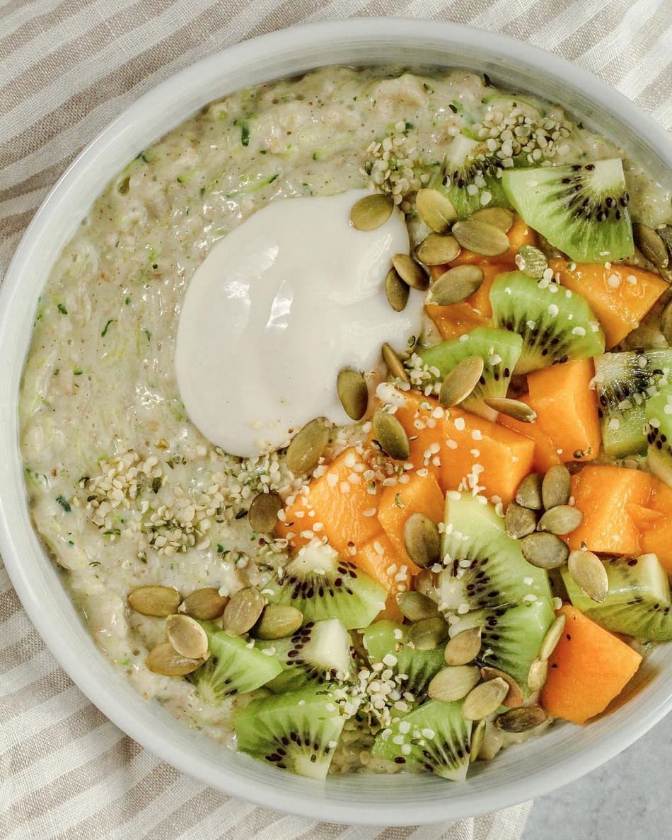 Meal Prep Zucchini Oats