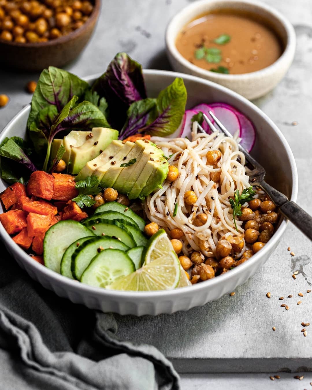 Sesame Ginger Vegetable Bowl