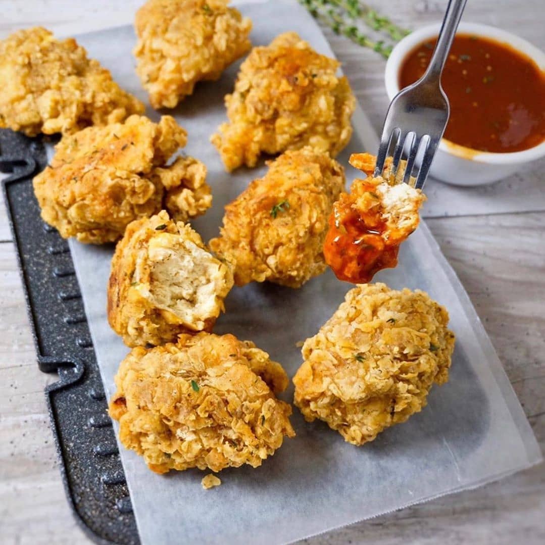 Vegan Popeyes-Style Fried Tofu