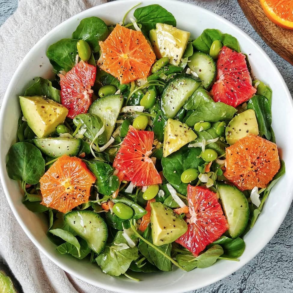 Citrus and Avocado Watercress Salad