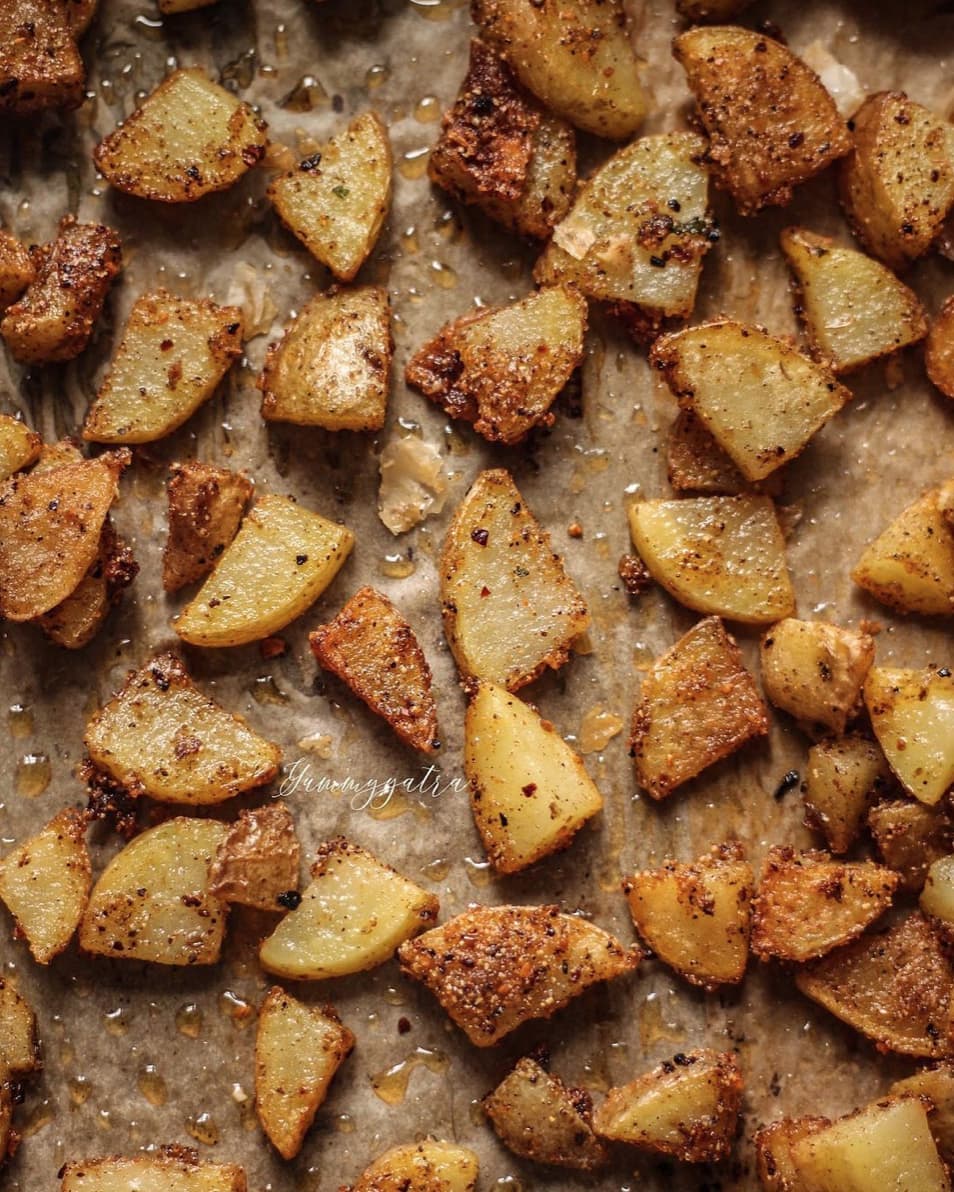 Spicy Roasted Potato Hash