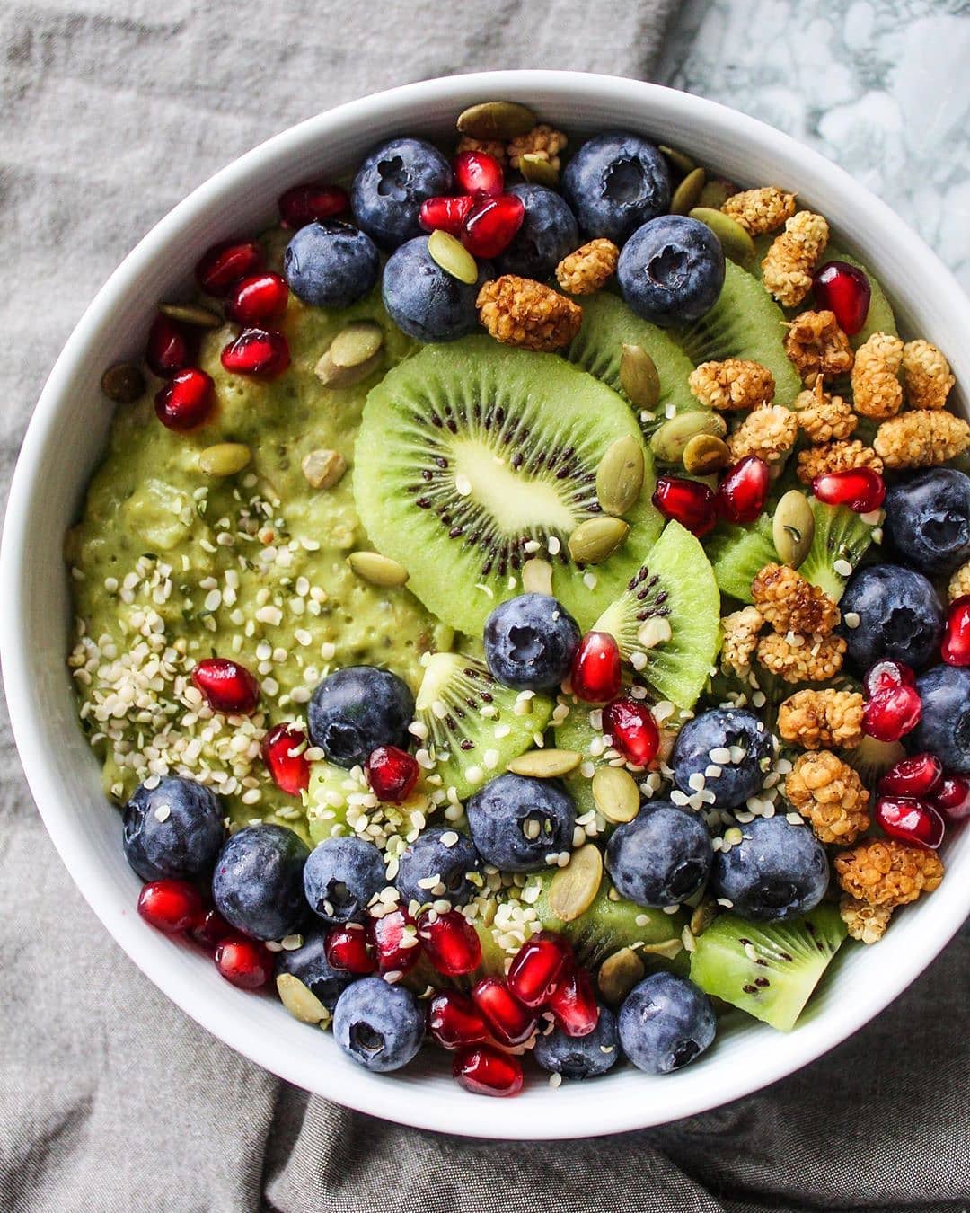 Vegan Matcha Latte Oatmeal