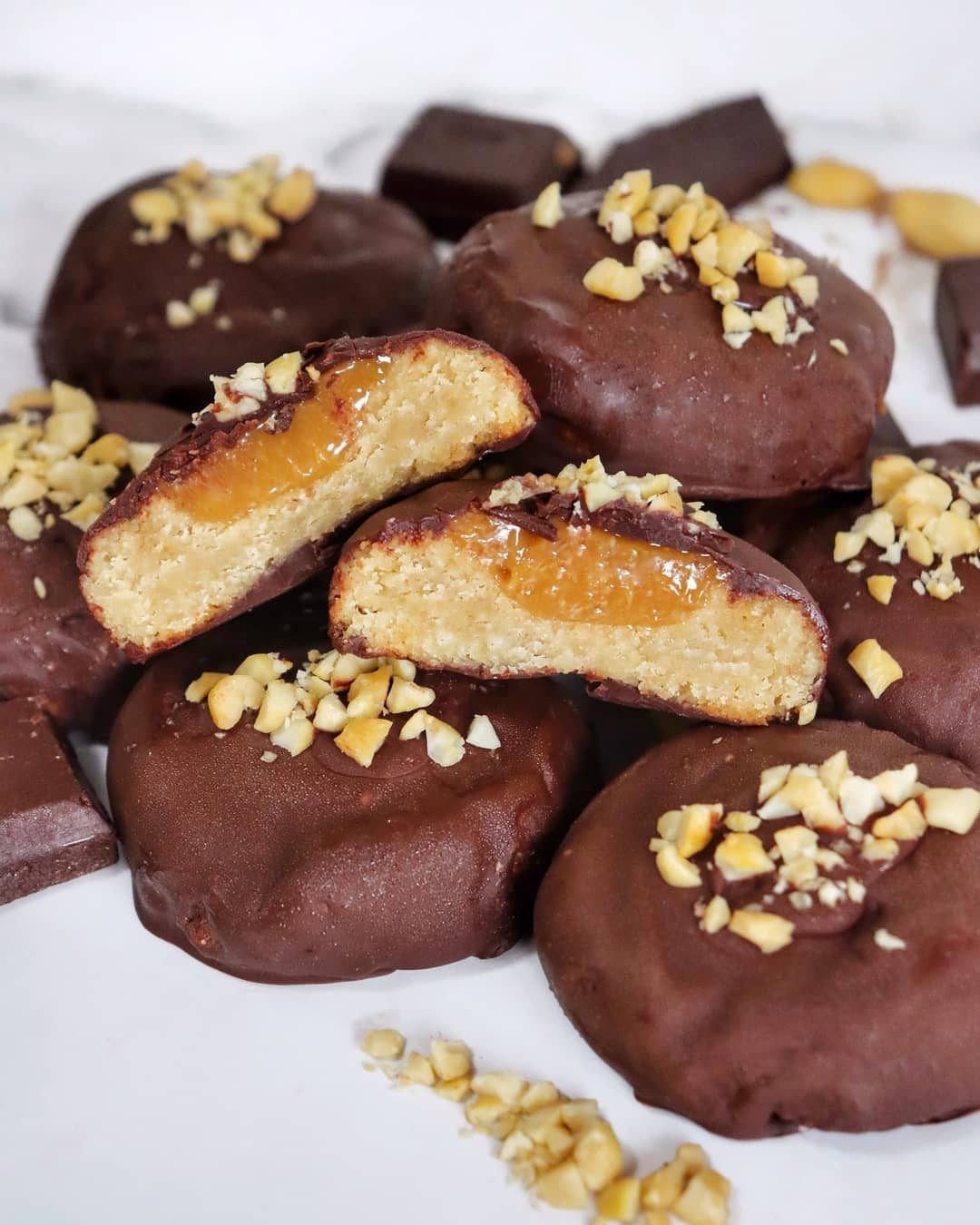 5-Ingredient Protein Caramel Crowns