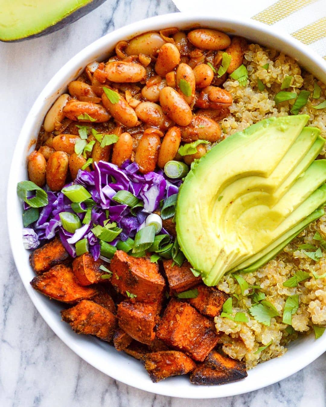 Chili Bean Buddha Bowl