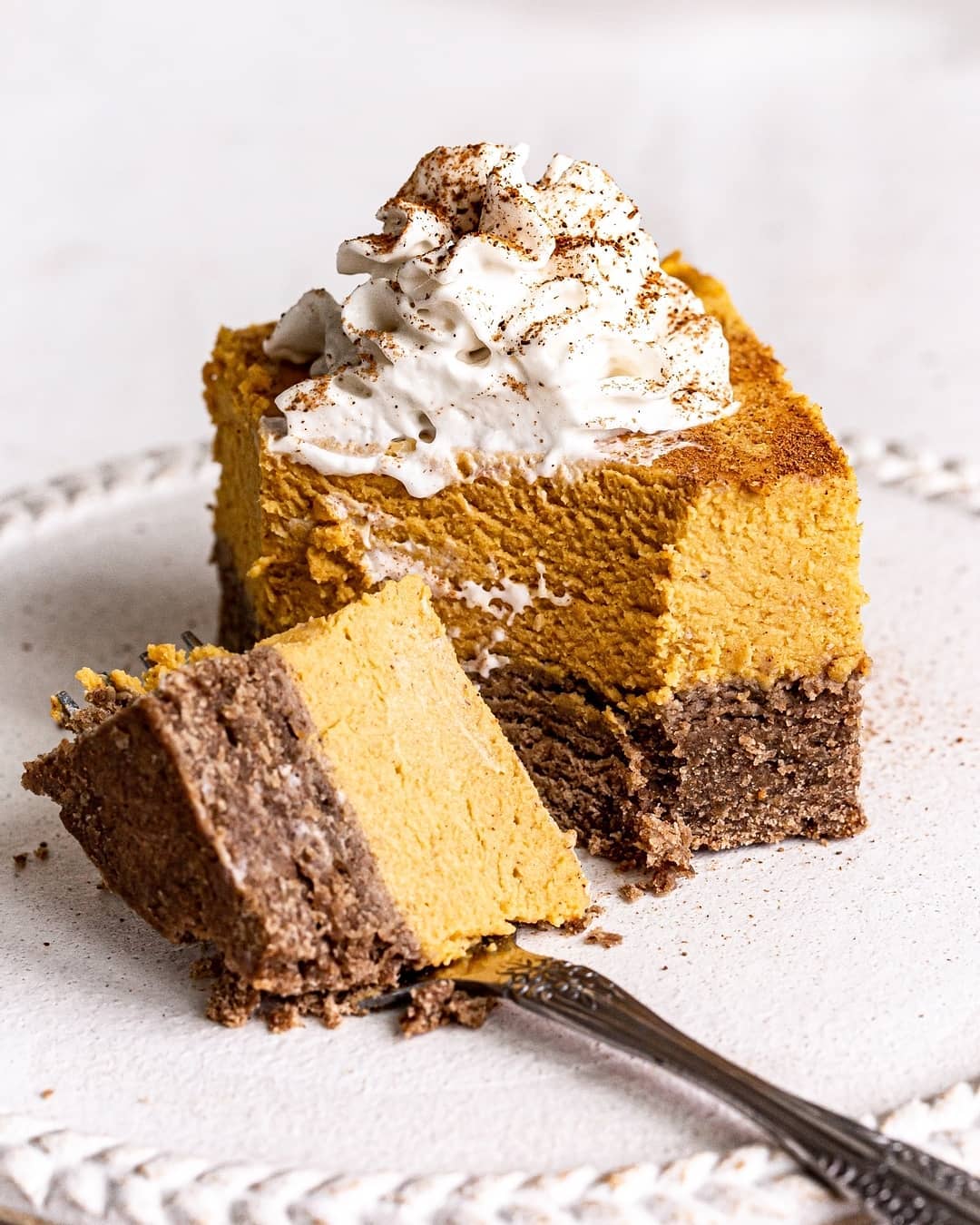 Pumpkin Cheesecake Bars