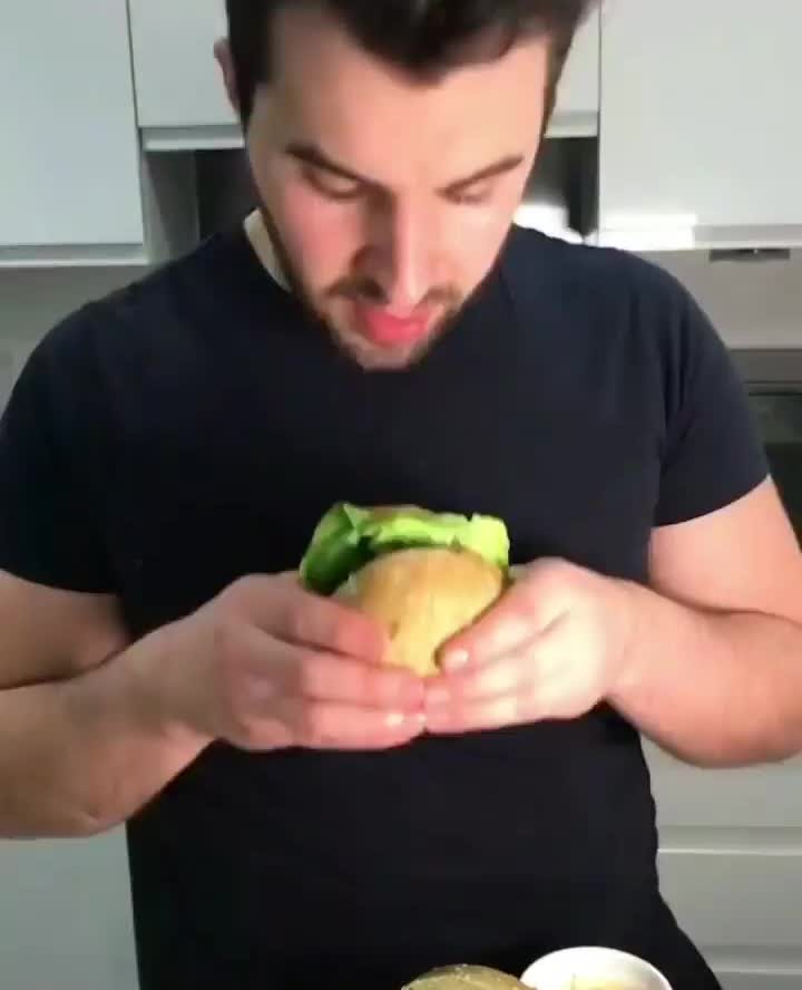 Mediterranean Inspired Falafel Burger