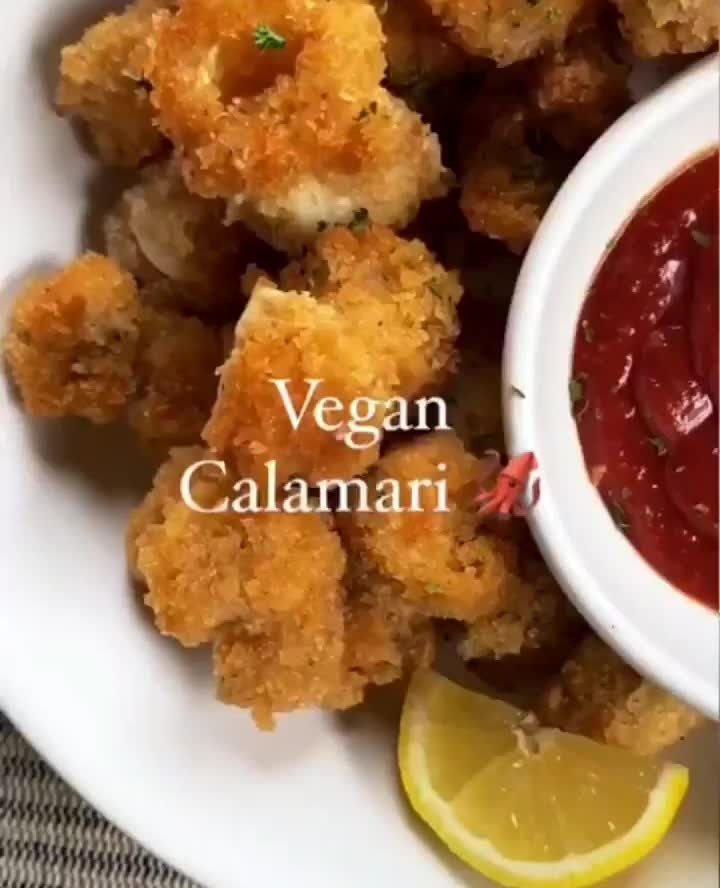 Vegan Calamari with Heart of Palm