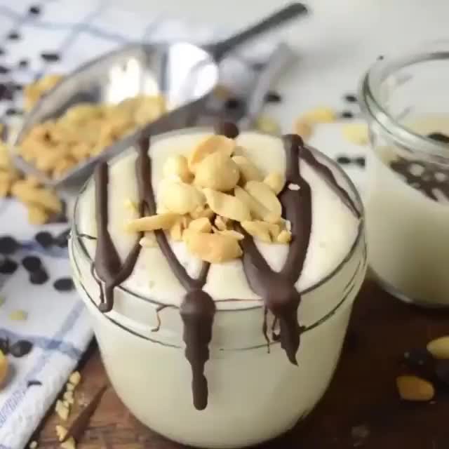 Vegan Almond Joy Mousse