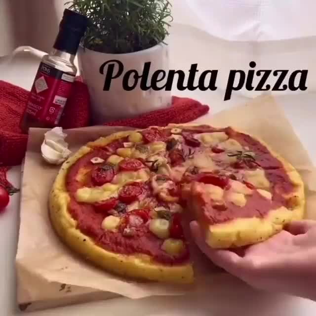 Vegan Polenta Pizza
