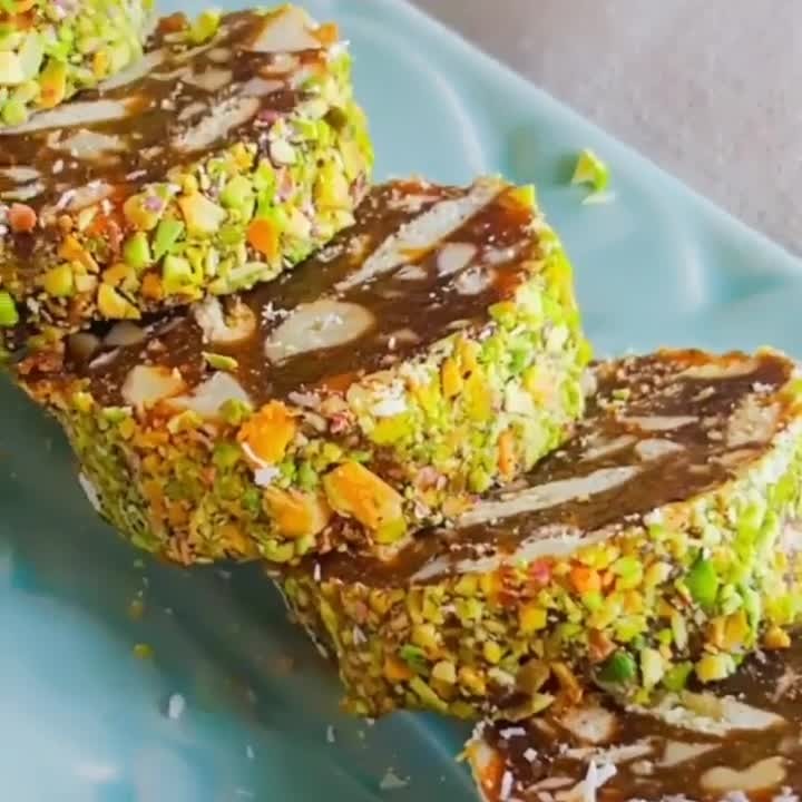 Vegan Date and Nut Roll