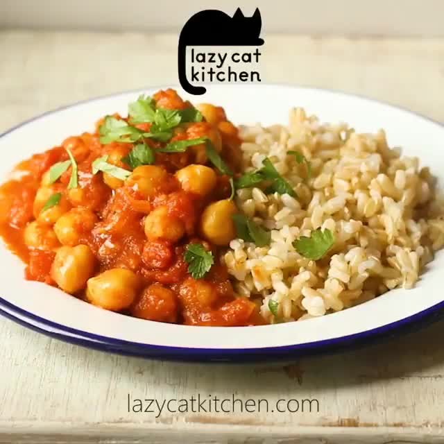 Classic Spicy Chana Masala Curry