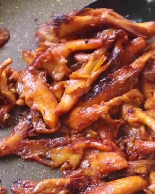 Vegan Filipino Mushroom Tocino