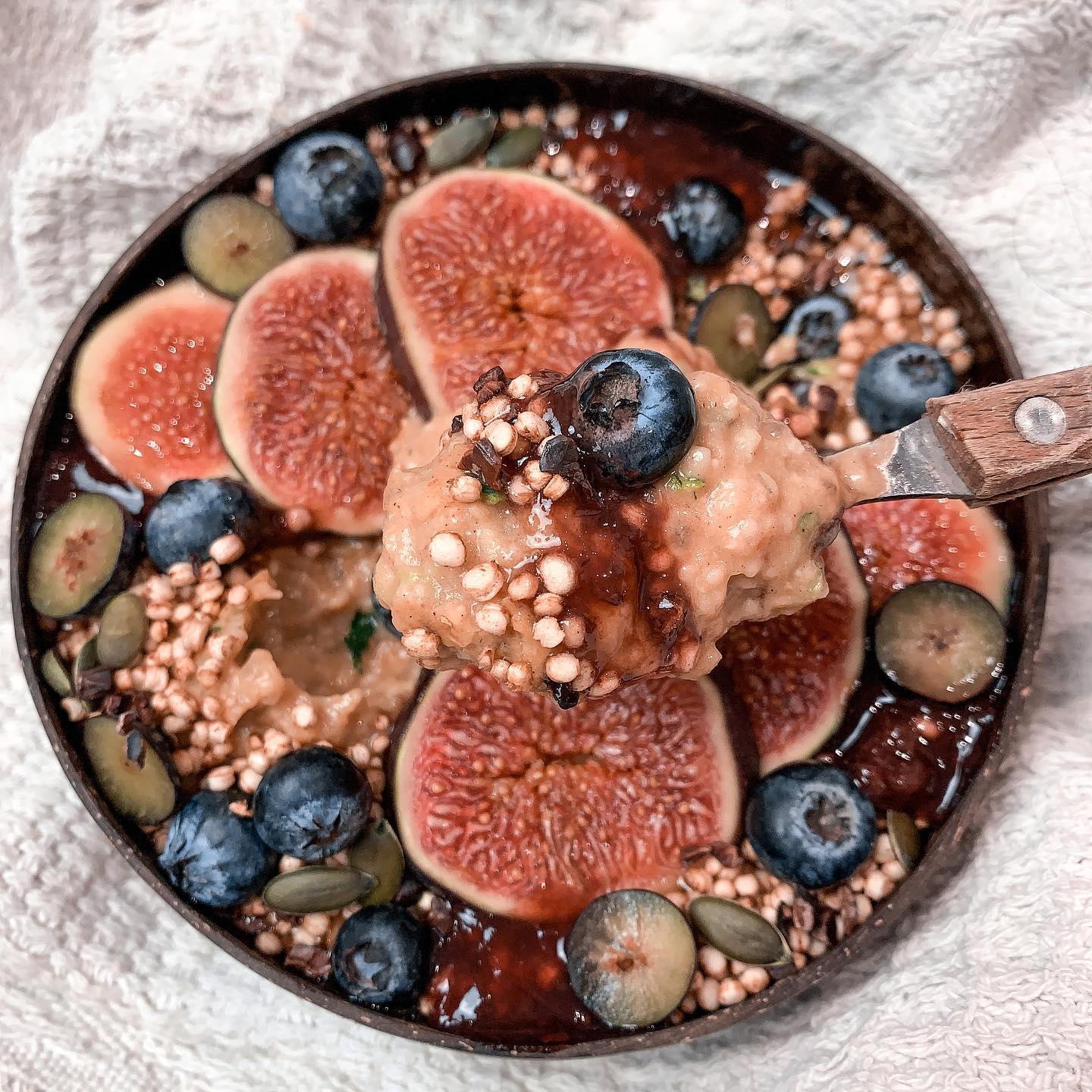 Warm Oat Bowl with Fresh Fruit Toppings