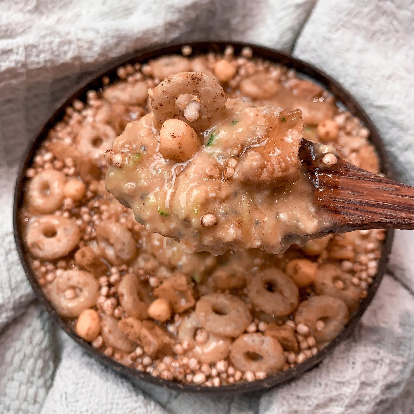 Pumpkin Oats Breakfast Bowl Creation