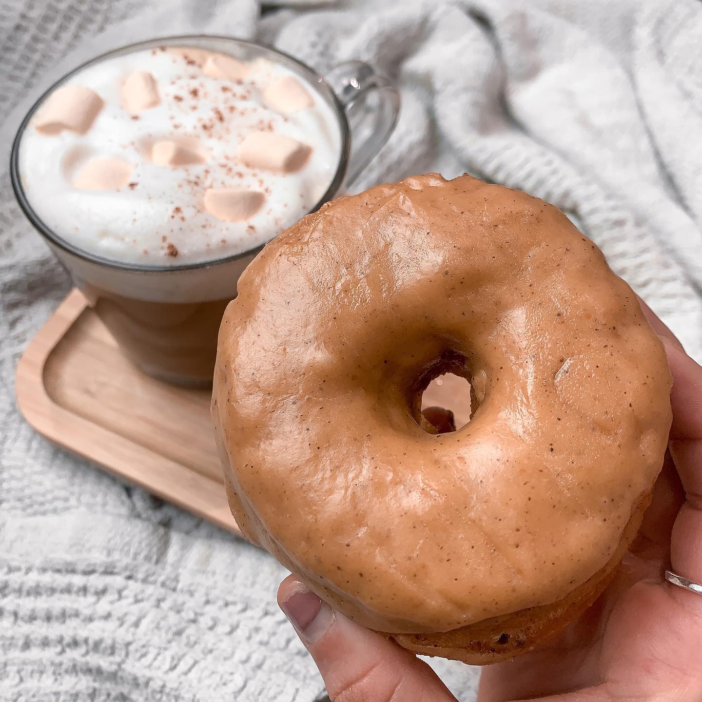 Homemade Pumpkin Spice Latte Drink