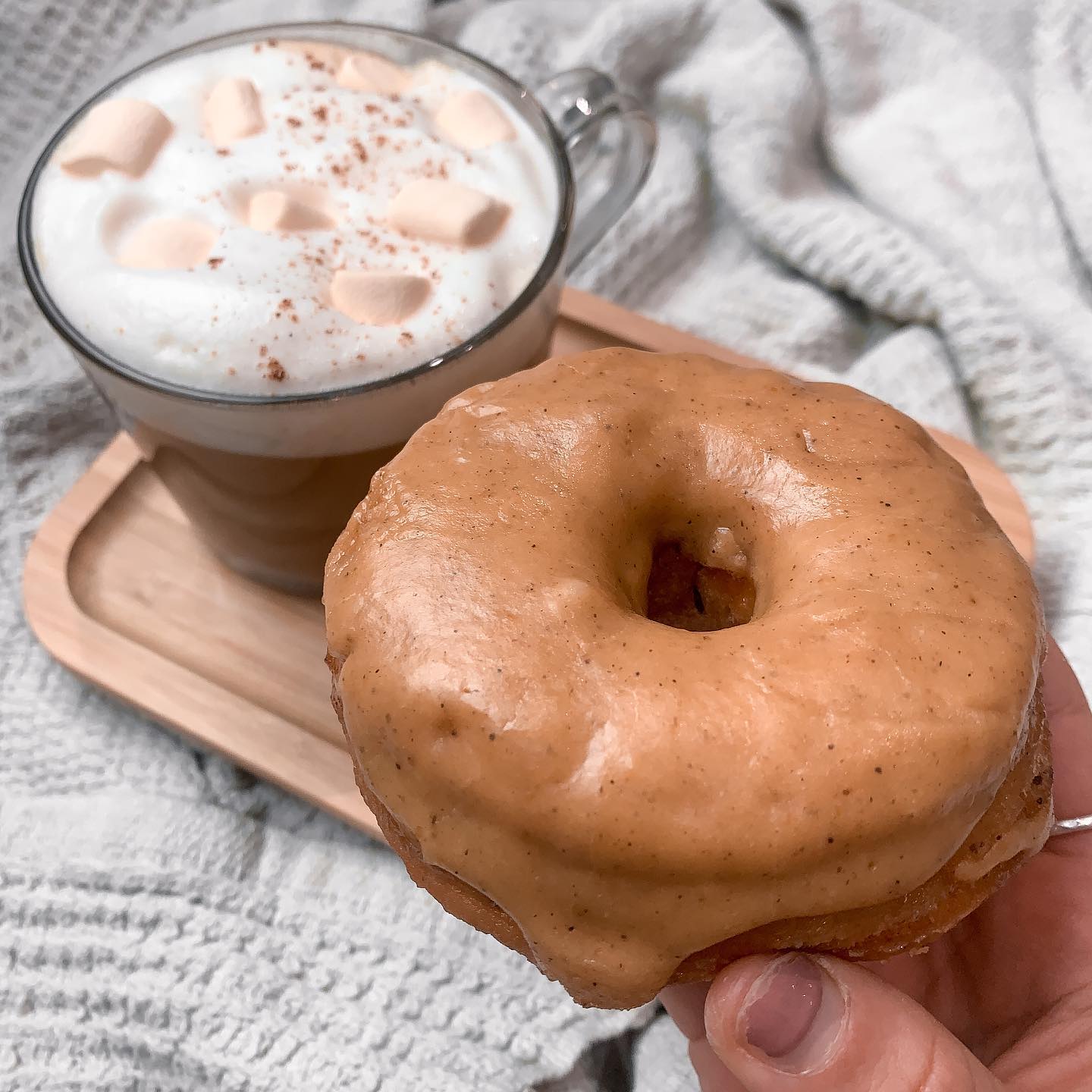 Homemade Pumpkin Spice Latte Drink