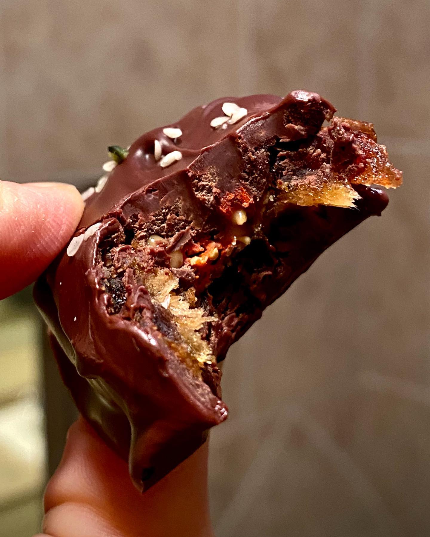 Chocolate Peanut Butter Stuffed Dates