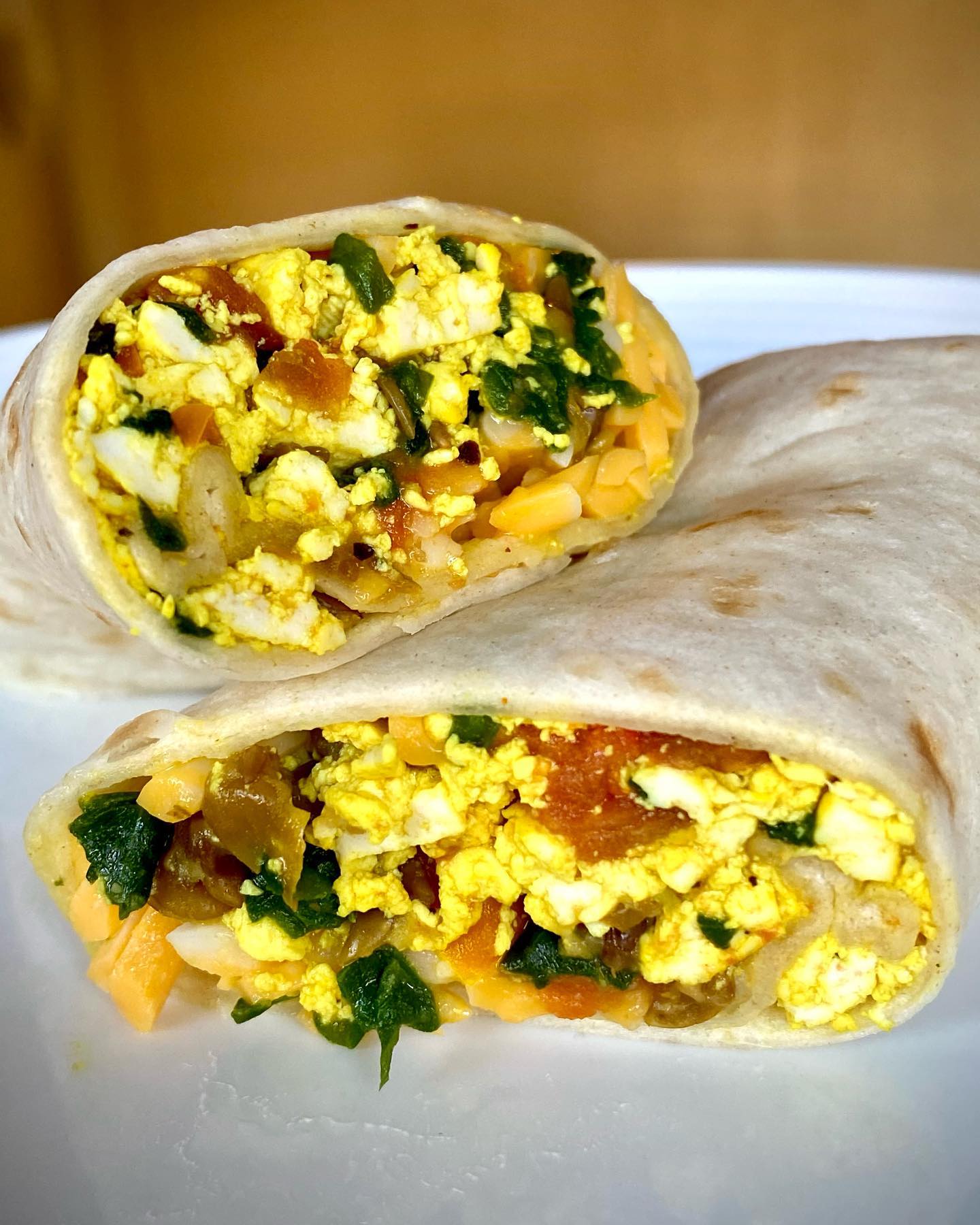 Tofu Scramble Burrito - Easy, Fast, Nutritious, and Delicious Breakfast