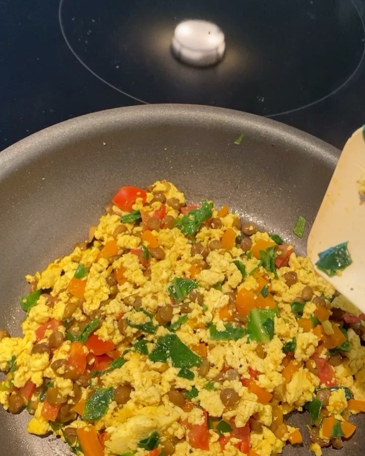 Tofu Scramble Burrito - Easy, Fast, Nutritious, and Delicious Breakfast