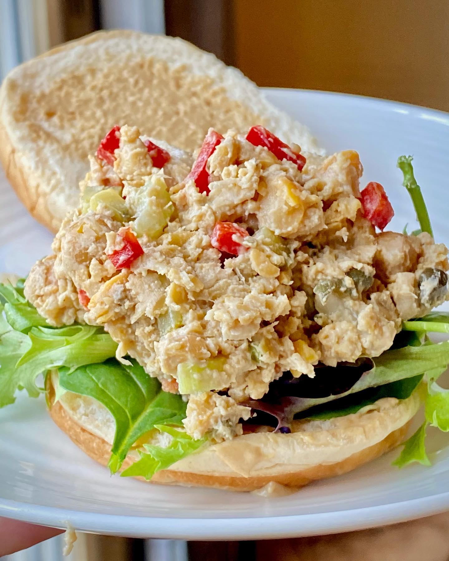 Vegan Chickpea "Tuna" Salad Sandwich