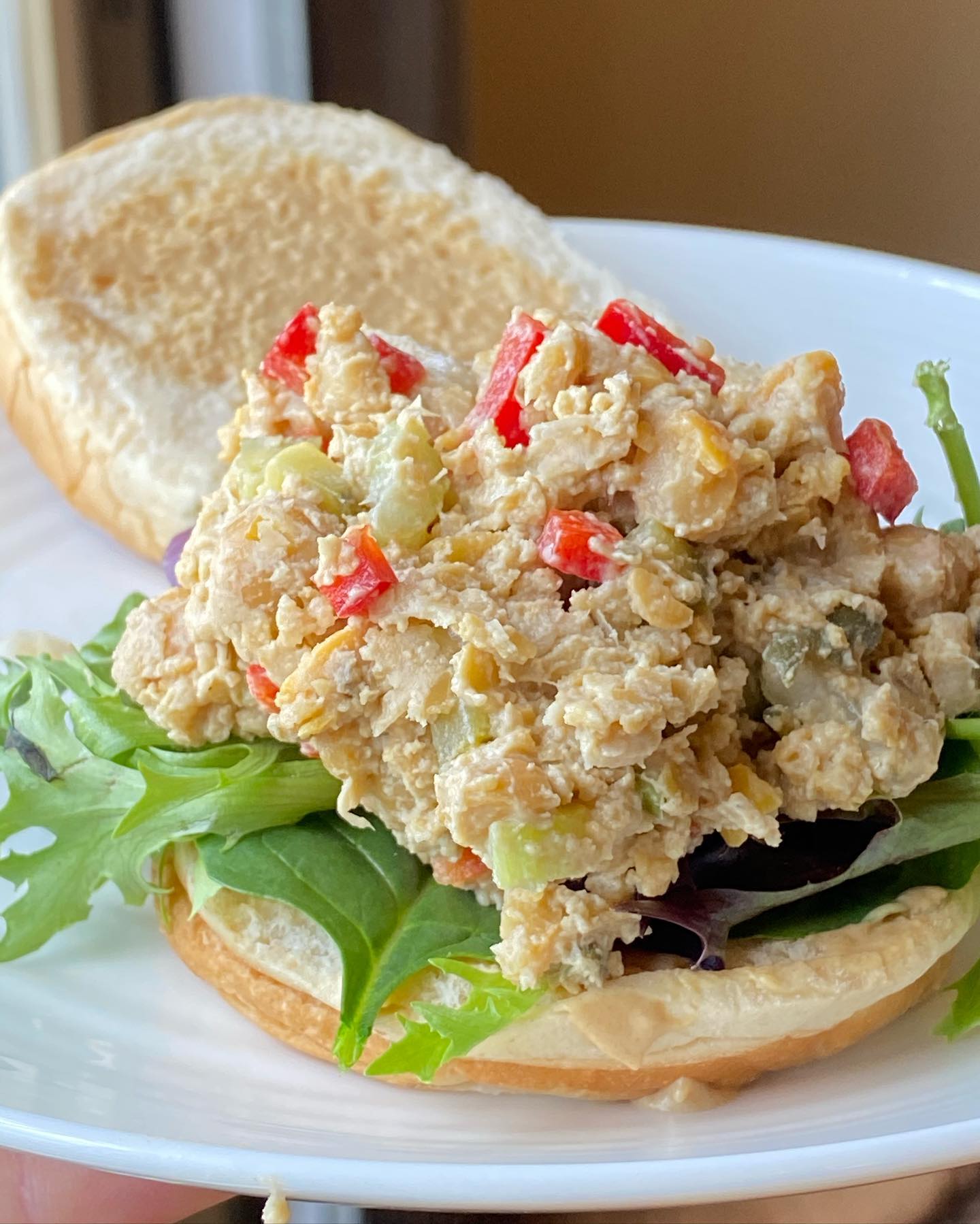 Vegan Chickpea "Tuna" Salad Sandwich