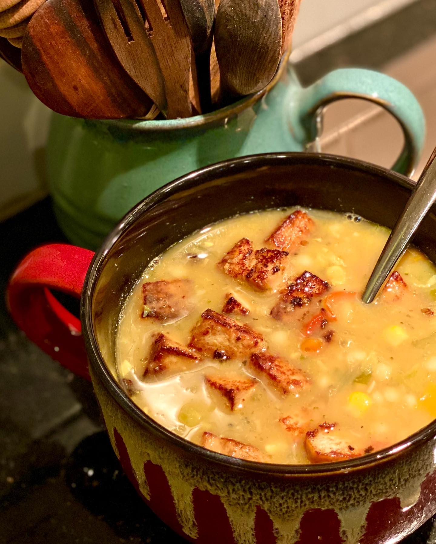 Cozy Vegetable Broth Bowl