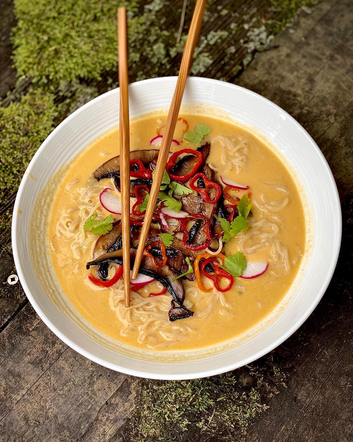 Vegan Spicy Thai Peanut Ramen