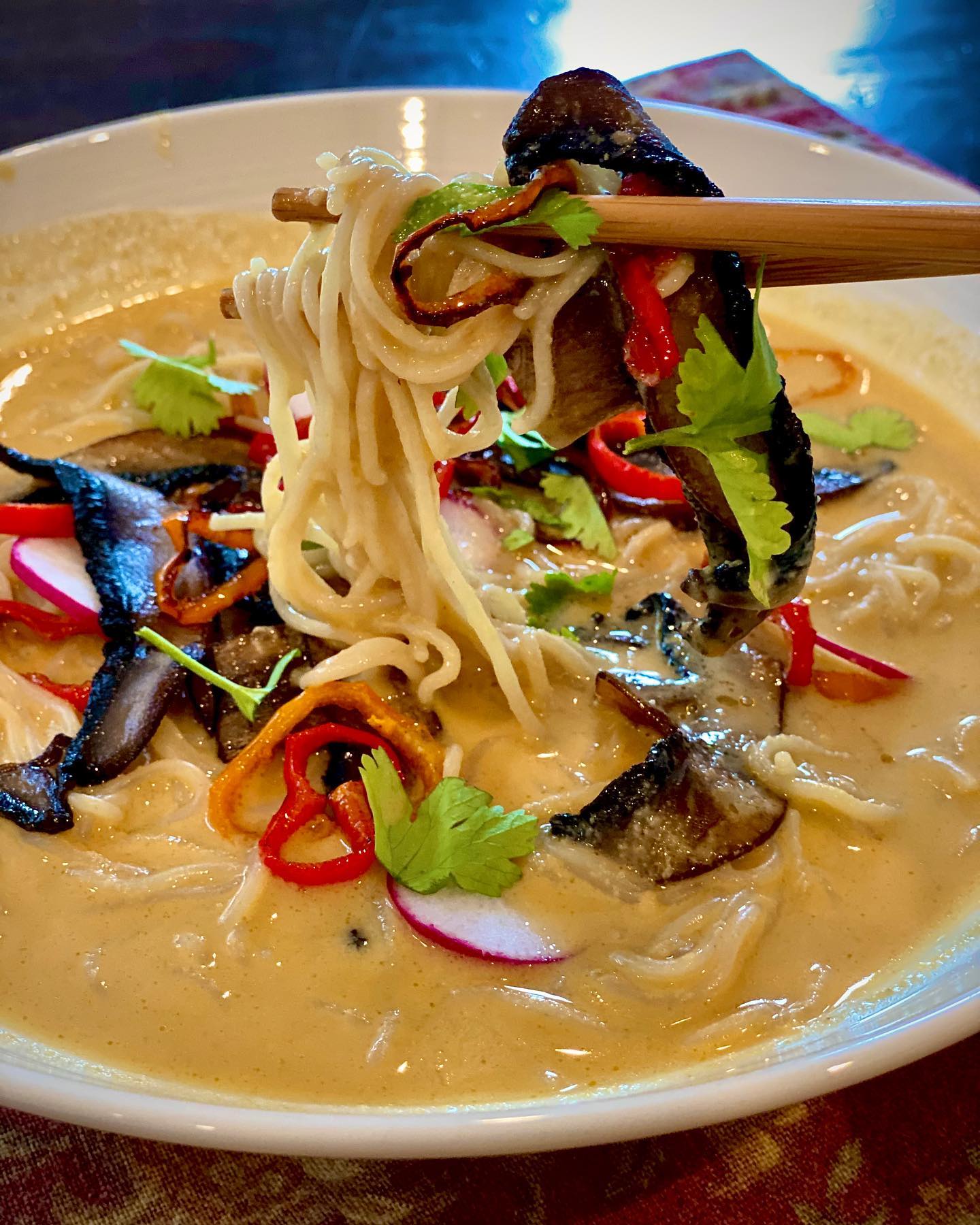Vegan Spicy Thai Peanut Ramen