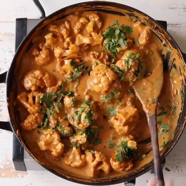 Indian Coconut Butter Cauliflower
