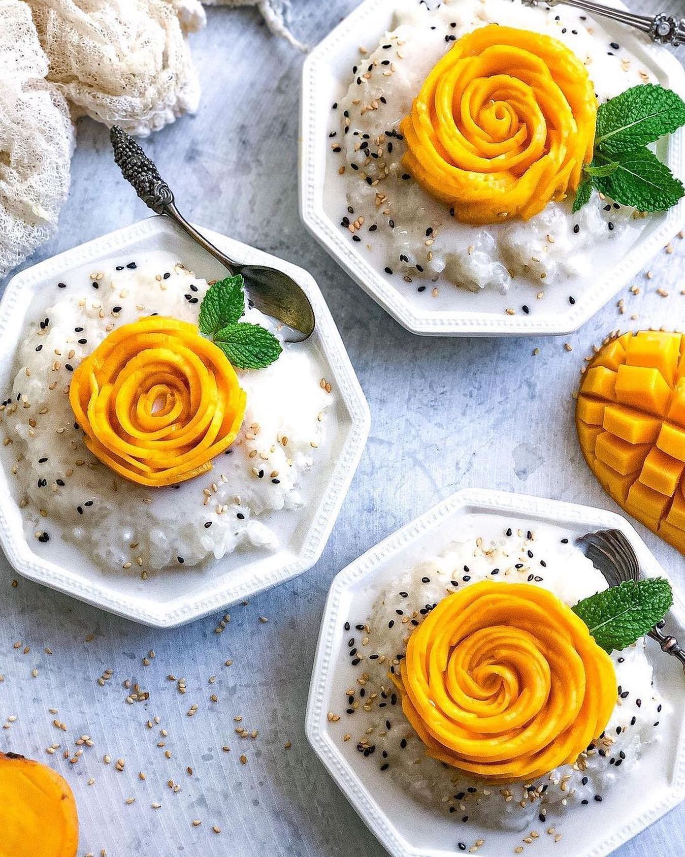 Sweet Sticky Rice with Mango