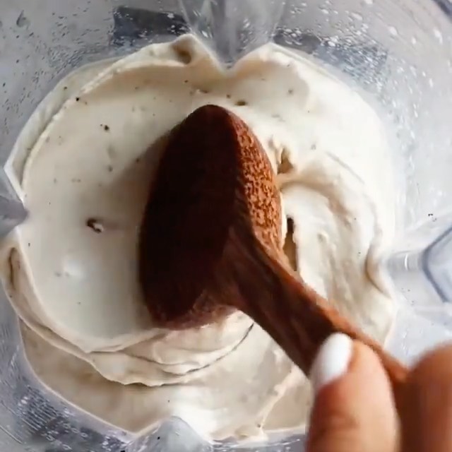 Creamy 3-Ingredient Vanilla Bean Nice Cream
