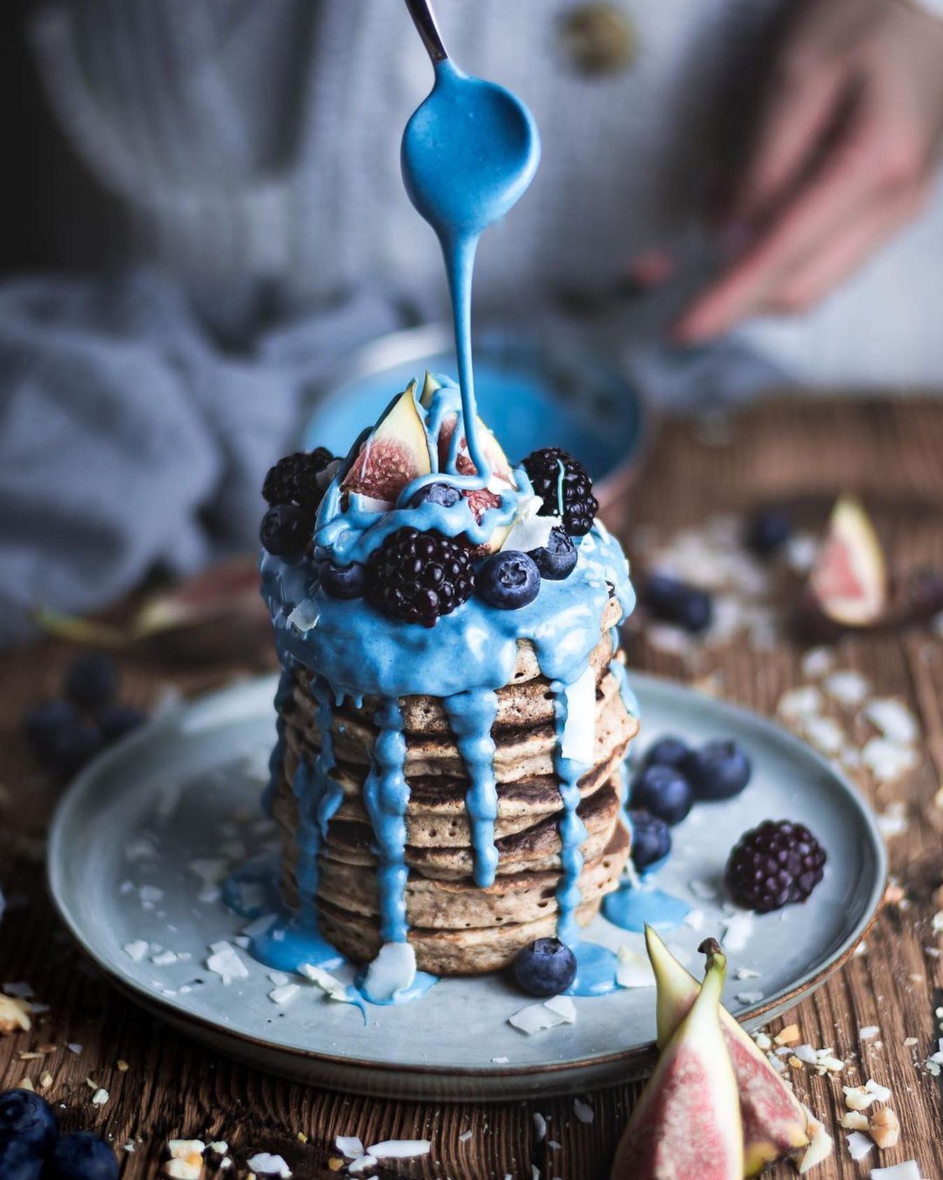 Vegan Banana and Cinnamon Pancakes