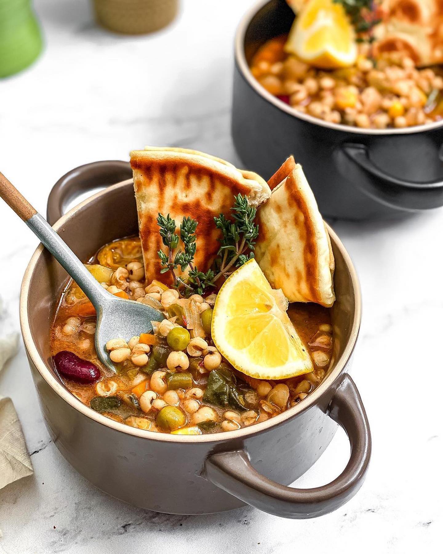 Wholesome Uzbek Pearl Barley Soup