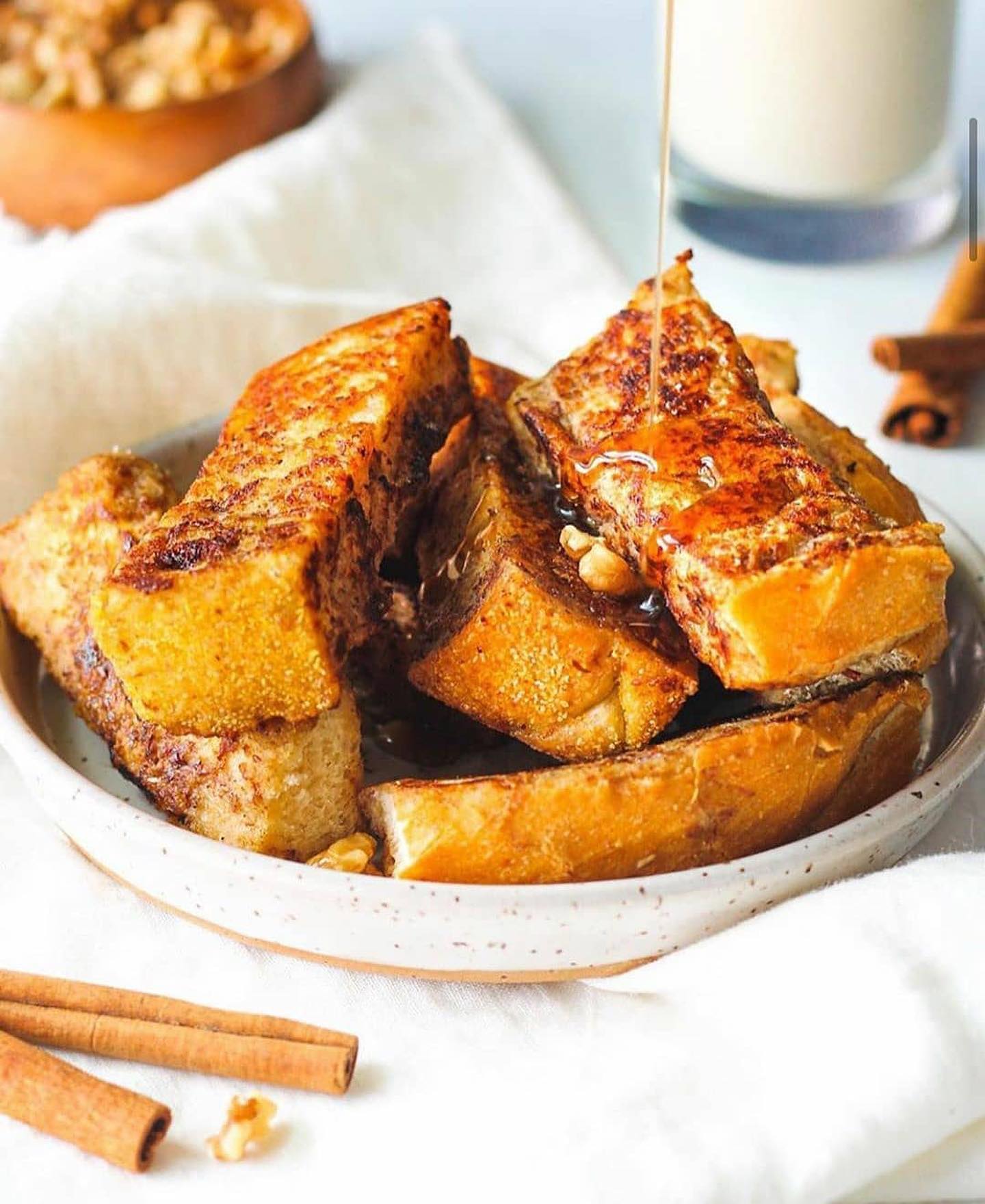 Cinnamon Banana French Toast Sticks