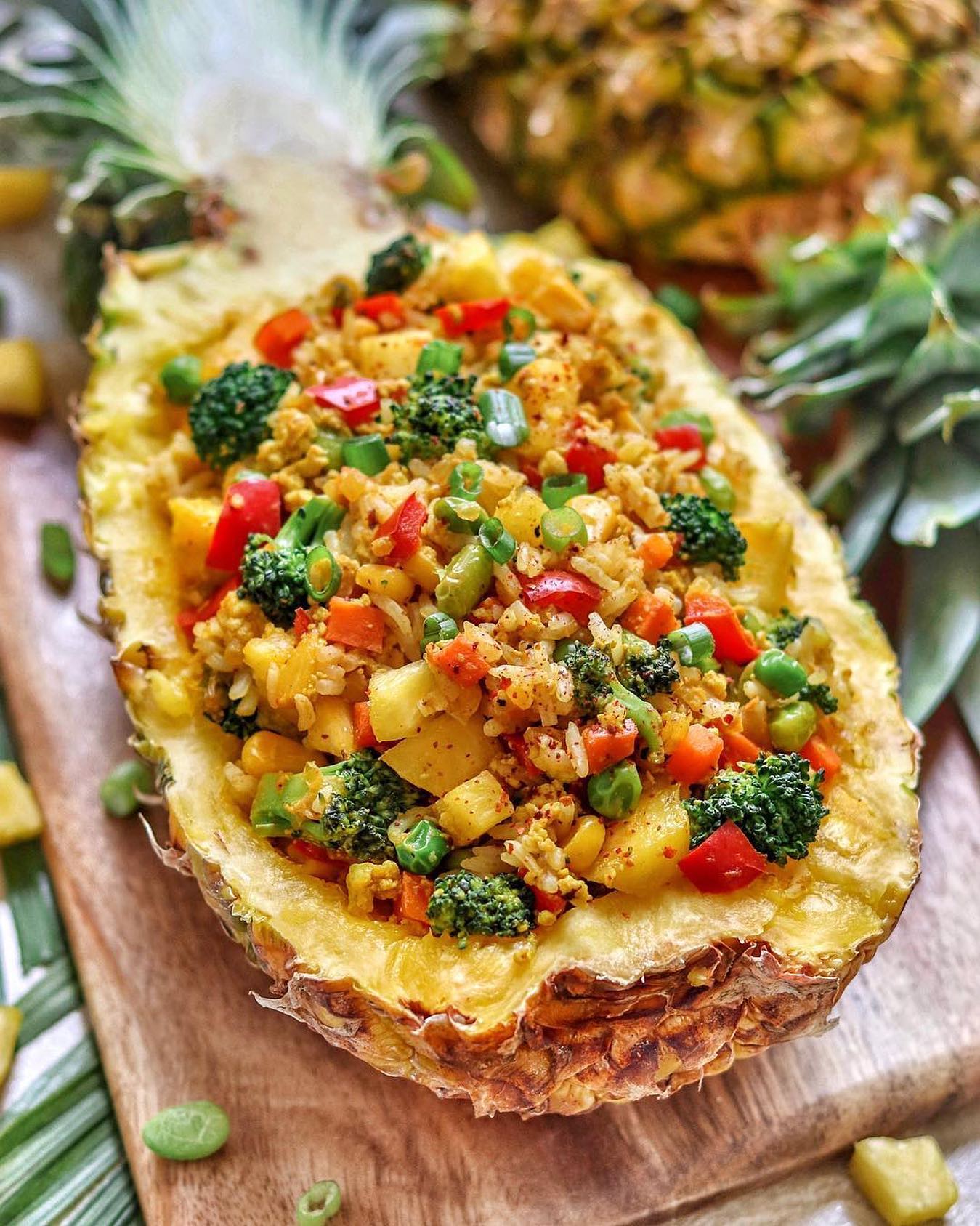 Pineapple Fried Rice with Tofu